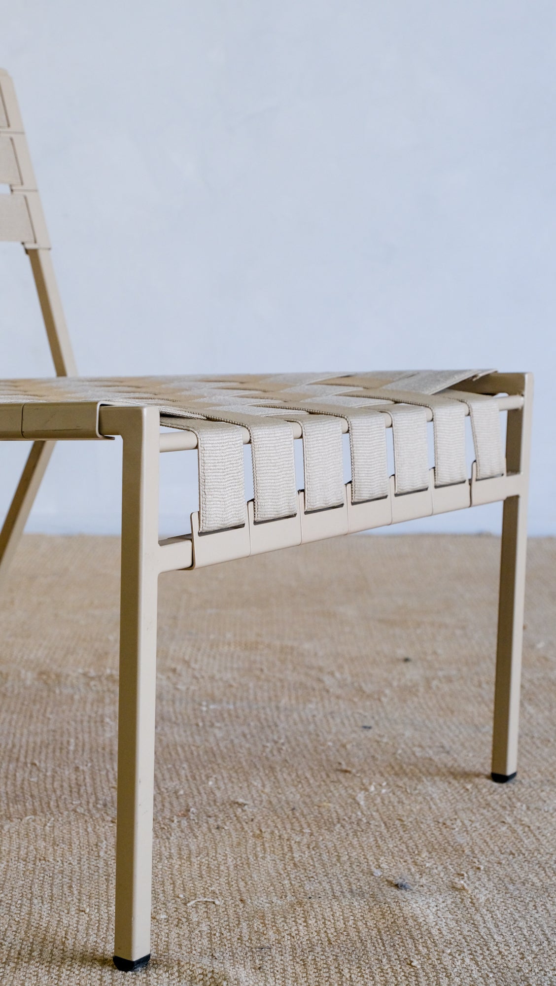 Tan Outdoor Lounge Chair
