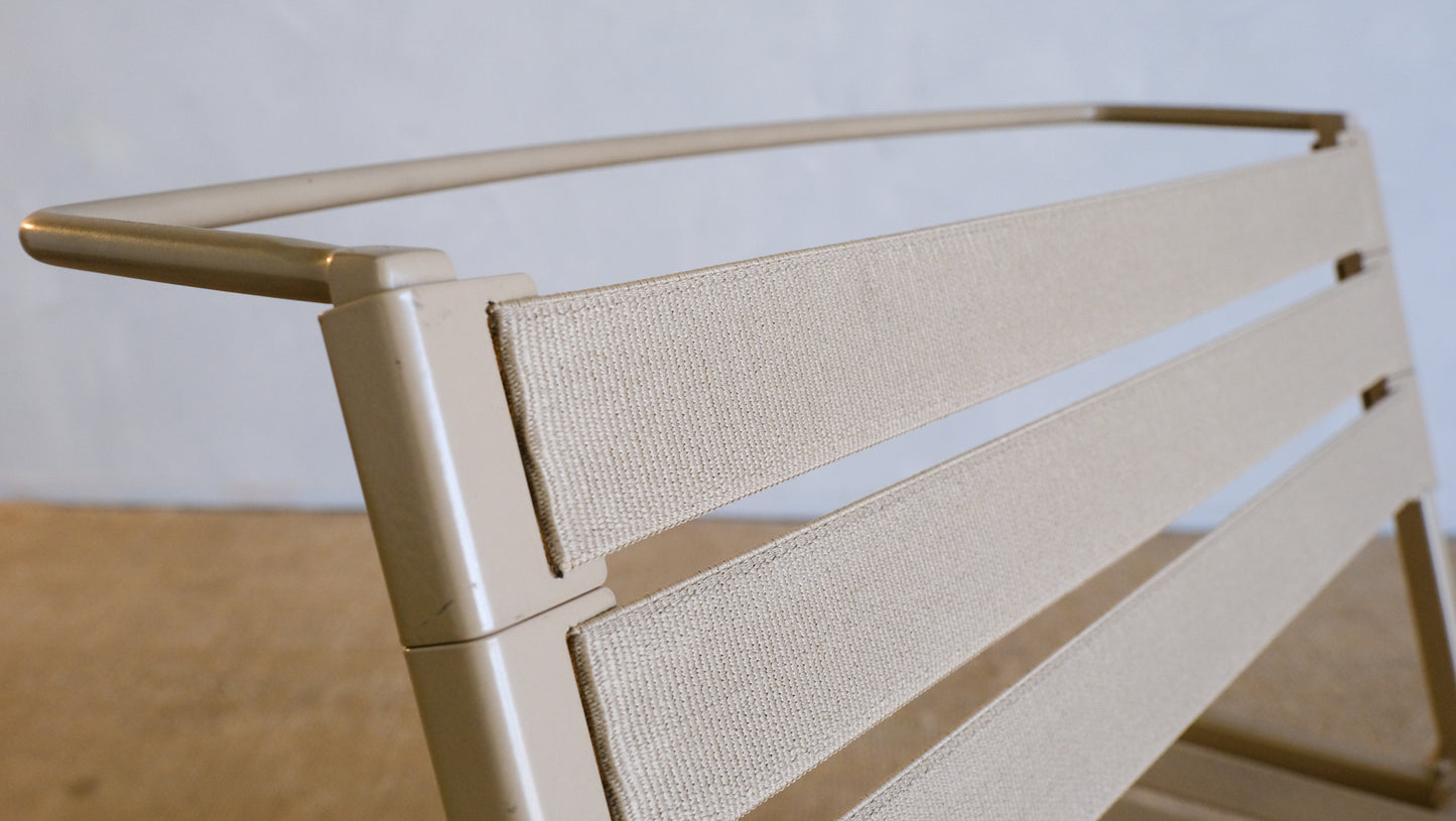 Tan Outdoor Lounge Chair