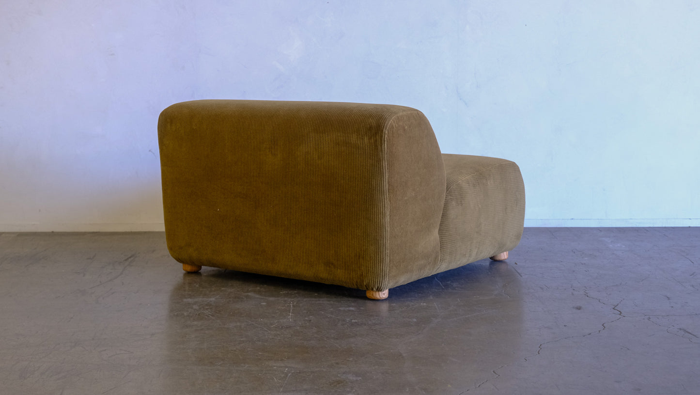 Ease Chair - Olive Green Corduroy
