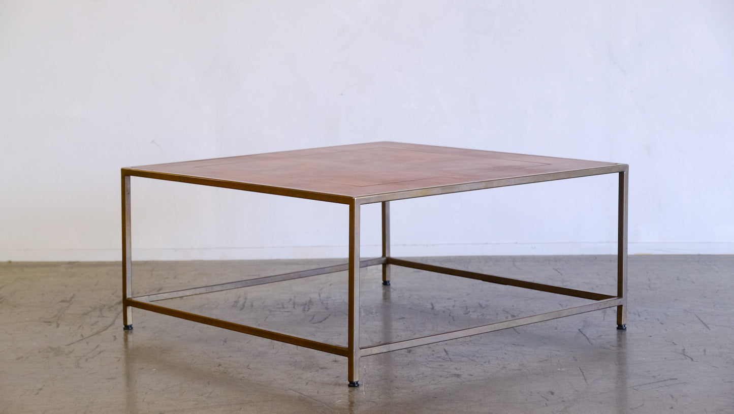 Leather Coffee Table