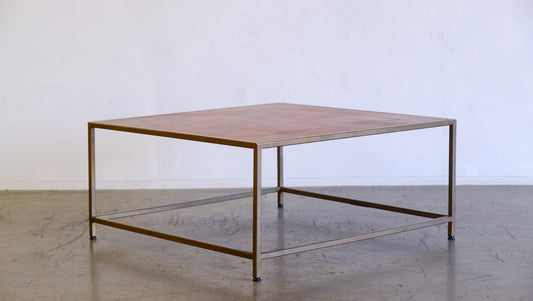 Leather Coffee Table
